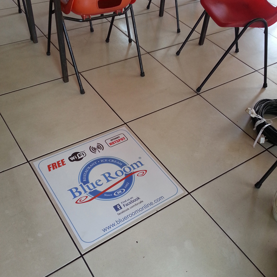 Floor Graphics Signs