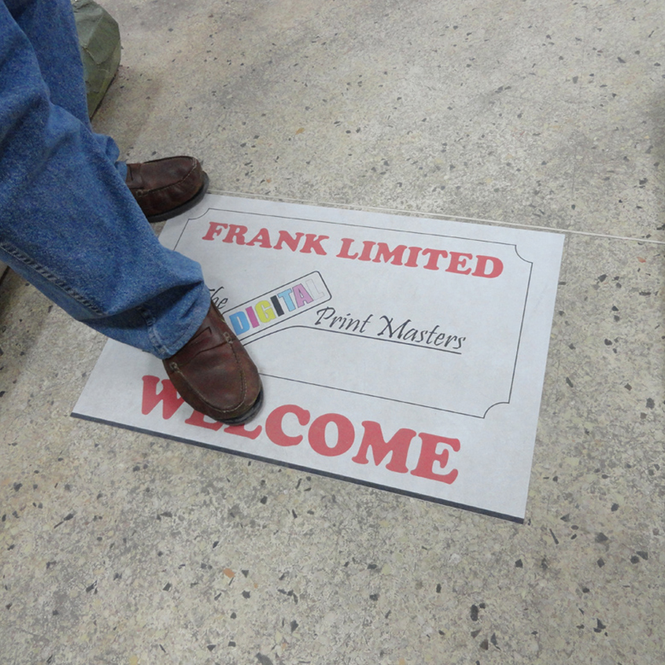 Floor Graphics Signs