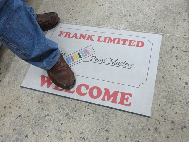 Floor Graphics Signs