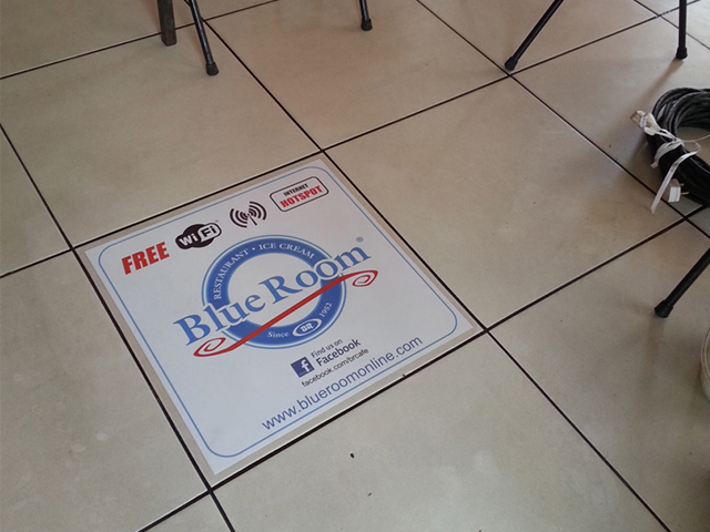 Floor Graphics Signs