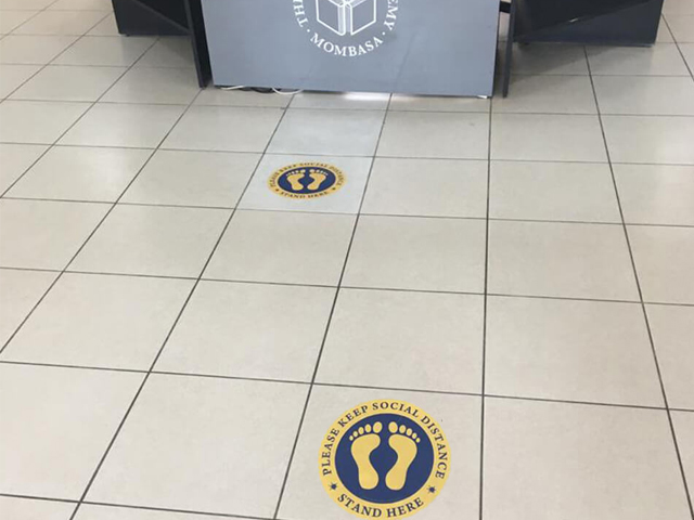 Floor Graphics Signs